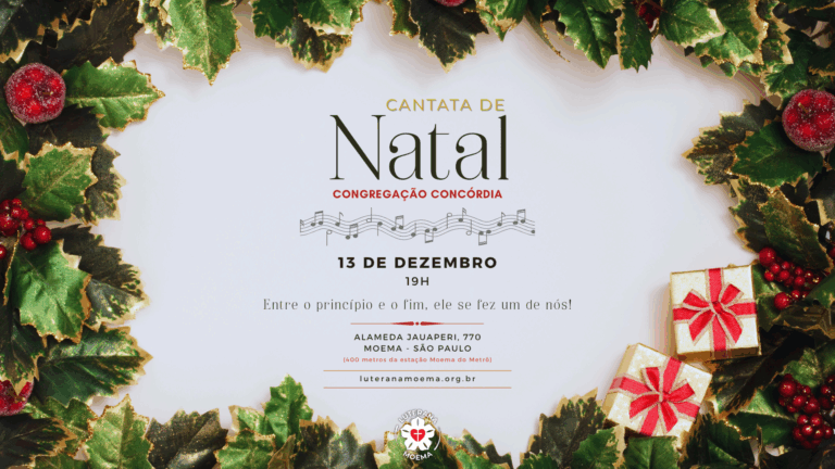 🎄✨ Convite Especial de Natal – Congregação Concórdia ✨🎶