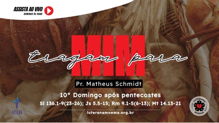 “Tragam para mim”: quando o pouco é colocado nas mãos de Jesus
